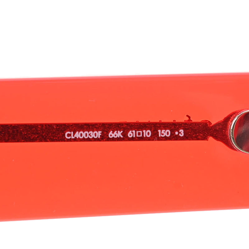 セリーヌ 赤 ユニセックス プラスチック サングラス CL40030F CELINE
