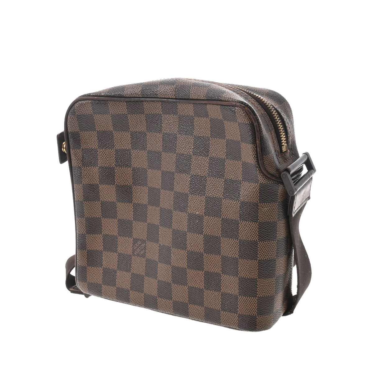 LOUIS VUITTON ルイヴィトン ダミエ オラフ PM ブラウン N41442 ユニ 