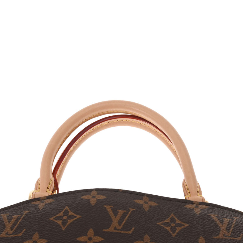 LOUIS VUITTON ルイヴィトン モノグラム プティパレ PM 2WAY ブラウン M45900 レディース モノグラムキャンバス ハンドバッグ Aランク 中古 銀蔵