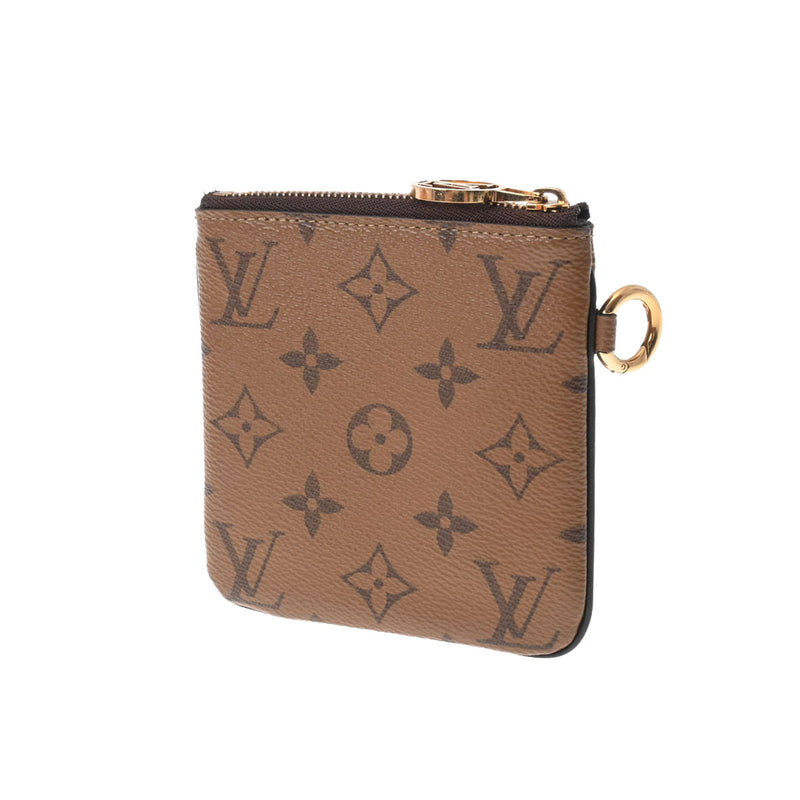 LOUIS VUITTON ルイヴィトン モノグラム ポシェットトリオ ブラウン/ベージュ M68756 レディース モノグラムジャイアント/リバース ポーチ Aランク 中古 銀蔵