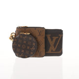 LOUIS VUITTON ルイヴィトン モノグラム ポシェットトリオ ブラウン/ベージュ M68756 レディース モノグラムジャイアント/リバース ポーチ Aランク 中古 銀蔵