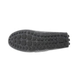 LOUIS VUITTON ルイヴィトン エクリプス ローファー #8.5 黒/グレー シルバー金具 メンズ モノグラムエクリプスキャンバス ローファー Aランク 中古 銀蔵