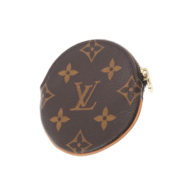 LOUIS VUITTON ルイヴィトン モノグラム ポルトモネロン ブラウン M61926 ユニセックス モノグラムキャンバス コインケース ABランク 中古 銀蔵