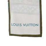 LOUIS VUITTON ルイヴィトン バンドー ブルー M75696 レディース シルク100％ スカーフ Aランク 中古 銀蔵