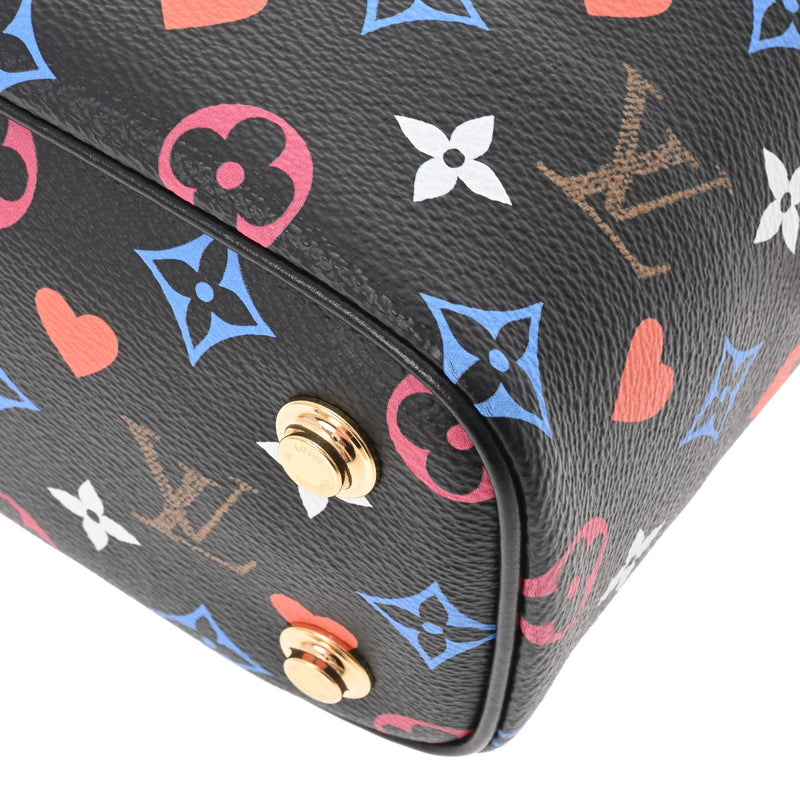 LOUIS VUITTON ルイヴィトン モノグラム ゲームオン ヴァニティ PM 2WAY ノワール M57482 レディース モノグラムキャンバス ハンドバッグ Aランク 中古 銀蔵