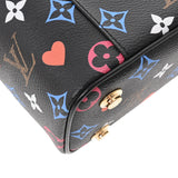 LOUIS VUITTON ルイヴィトン モノグラム ゲームオン ヴァニティ PM 2WAY ノワール M57482 レディース モノグラムキャンバス ハンドバッグ Aランク 中古 銀蔵