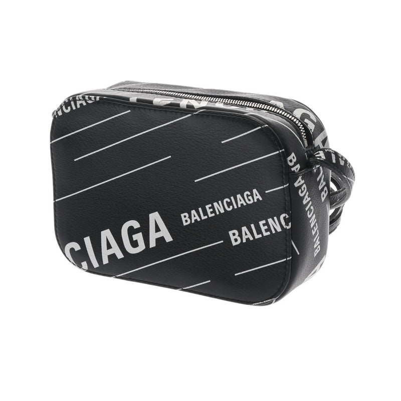 BALENCIAGA バレンシアガ エブリデイ カメラバッグ XS ブラック シルバー金具 552372 レディース レザー ショルダーバッグ Aランク 中古 銀蔵