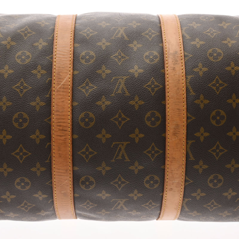 LOUIS VUITTON ルイヴィトン モノグラム キーポル55 ブラウン M41424 ユニセックス モノグラムキャンバス ボストンバッグ Bランク 中古 銀蔵