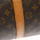 LOUIS VUITTON ルイヴィトン モノグラム キーポル55 ブラウン M41424 ユニセックス モノグラムキャンバス ボストンバッグ Bランク 中古 銀蔵