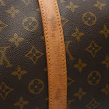 LOUIS VUITTON ルイヴィトン モノグラム キーポル55 ブラウン M41424 ユニセックス モノグラムキャンバス ボストンバッグ Bランク 中古 銀蔵