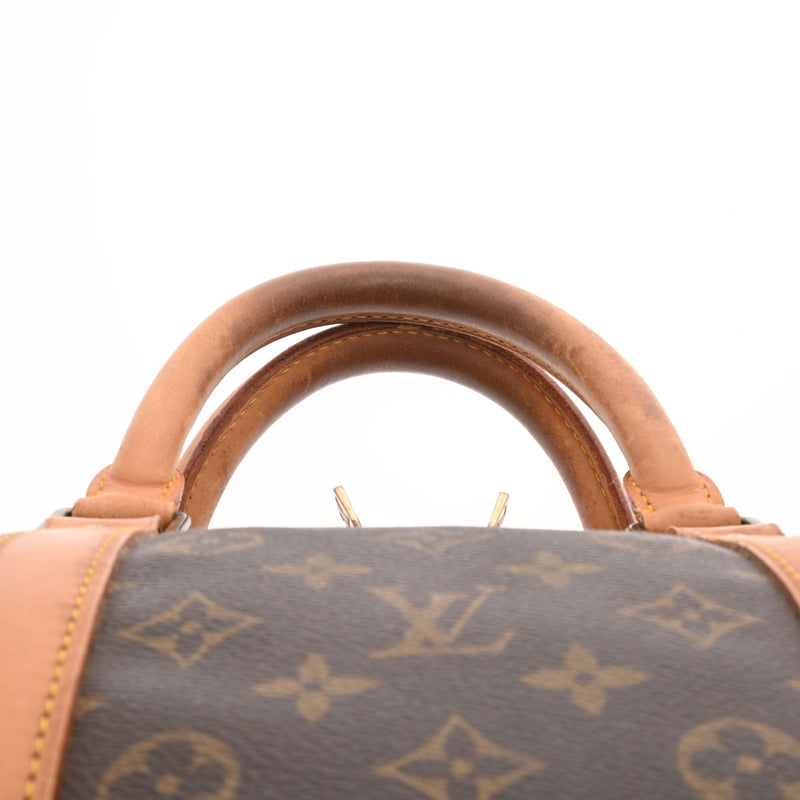 LOUIS VUITTON ルイヴィトン モノグラム キーポル55 ブラウン M41424 ユニセックス モノグラムキャンバス ボストンバッグ Bランク 中古 銀蔵