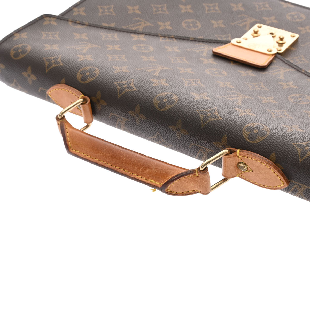 ルイヴィトンコンセイエ ブラウン メンズ モノグラムキャンバス ビジネスバッグ M53331 LOUIS VUITTON 中古 – 銀蔵オンライン