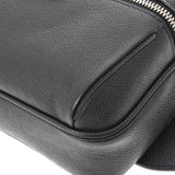 LOUIS VUITTON ルイヴィトン タイガ バムバッグ アウトドア ノワール M33438 メンズ レザー ボディバッグ Aランク 中古 銀蔵