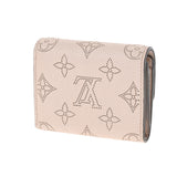 LOUIS VUITTON ルイヴィトン モノグラム マヒナ ポルトフォイユ イリス XS メタリックライトピンク M80902 レディース マヒナレザー 三つ折り財布 Aランク 中古 銀蔵