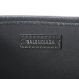 BALENCIAGA バレンシアガ ザ ネイビーカバス S ナチュラル/黒 シルバー金具 339933 レディース キャンバス レザー ハンドバッグ Aランク 中古 銀蔵