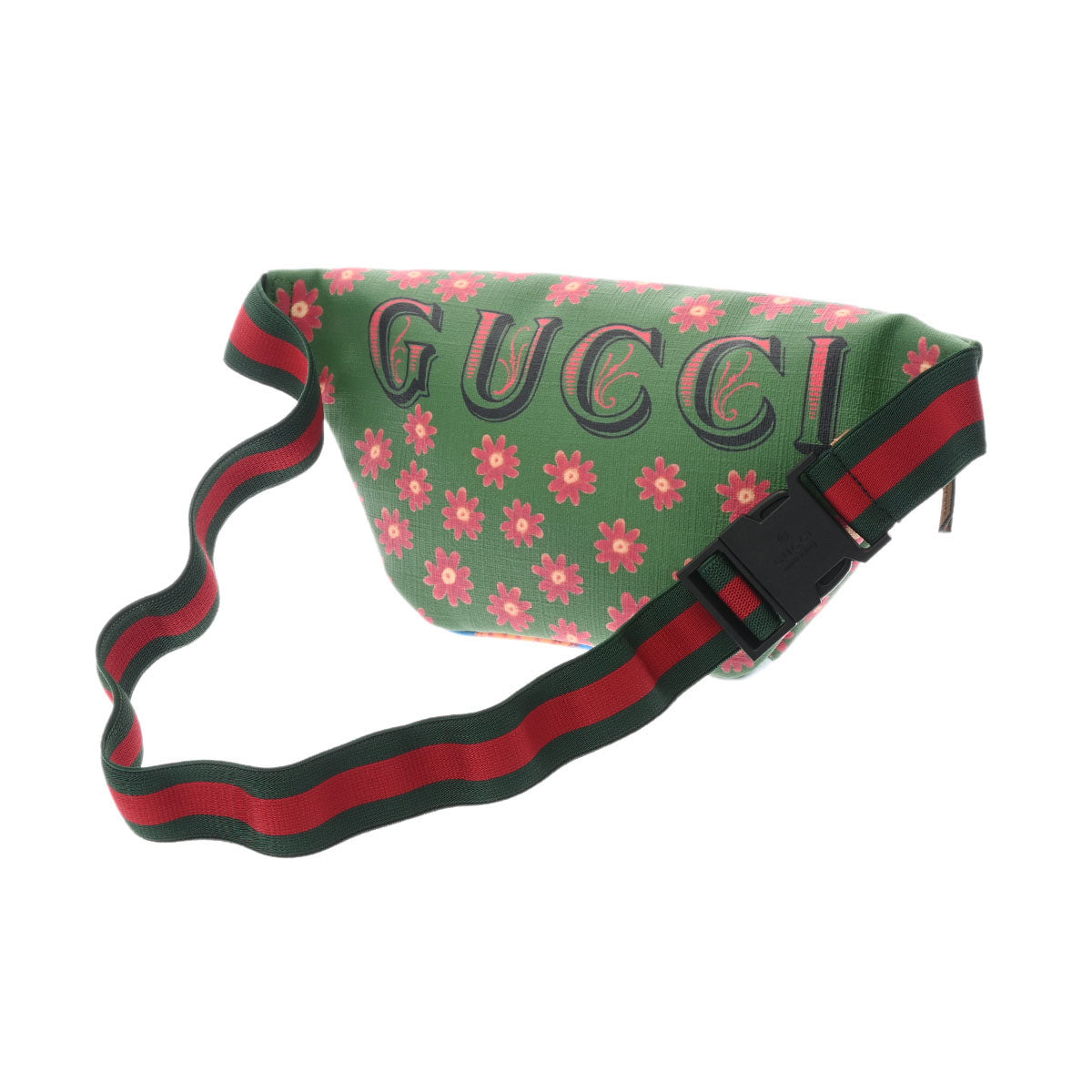 グッチミニ チルドレンズ ヒグチユウココラボ 緑 シルバー金具 レディース PVC ボディバッグ 502095 GUCCI – 銀蔵オンライン