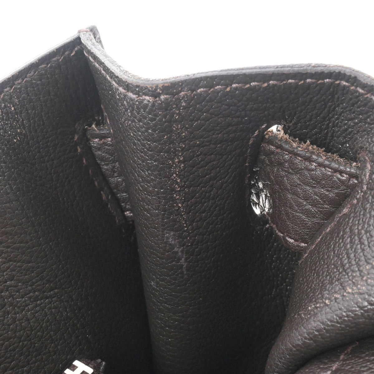エルメスジプシエール34 エベヌ パラジウム金具 □O刻印(2011