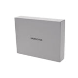 BALENCIAGA バレンシアガ フラグメントケース 黒 シルバー金具 640535 メンズ レザー コインケース ABランク 中古 銀蔵