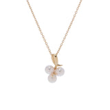 MIKIMOTO ミキモト パール ネックレス レディース K18イエローゴールド ネックレス Aランク 中古 銀蔵