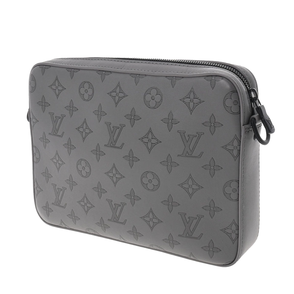 LOUIS M46104 VUITTON グレー シャドウ デュオメッセンジャー メンズ モノグラム モノグラムシャドウショルダーバッグ ルイヴィトン  中古 新同 - Solisege