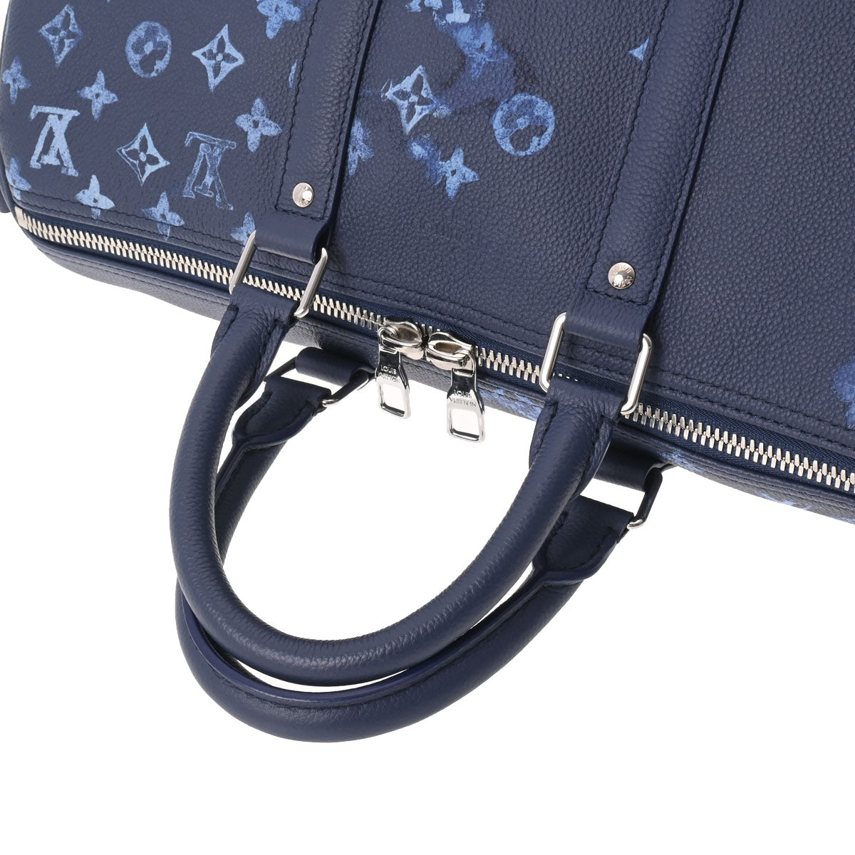 ルイヴィトンウォーターカラー キーポルバンドリエール40 ネイビー メンズ ボストンバッグ M57845 LOUIS VUITTON 中古 –  銀蔵オンライン