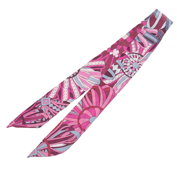 エルメスツイリー 馬への表彰 旧タグ フューシャピンク/グレー