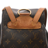 LOUIS VUITTON ルイヴィトン モノグラム モンスリ MM ブラウン M51136 ユニセックス モノグラムキャンバス リュック・デイパック Bランク 中古 銀蔵