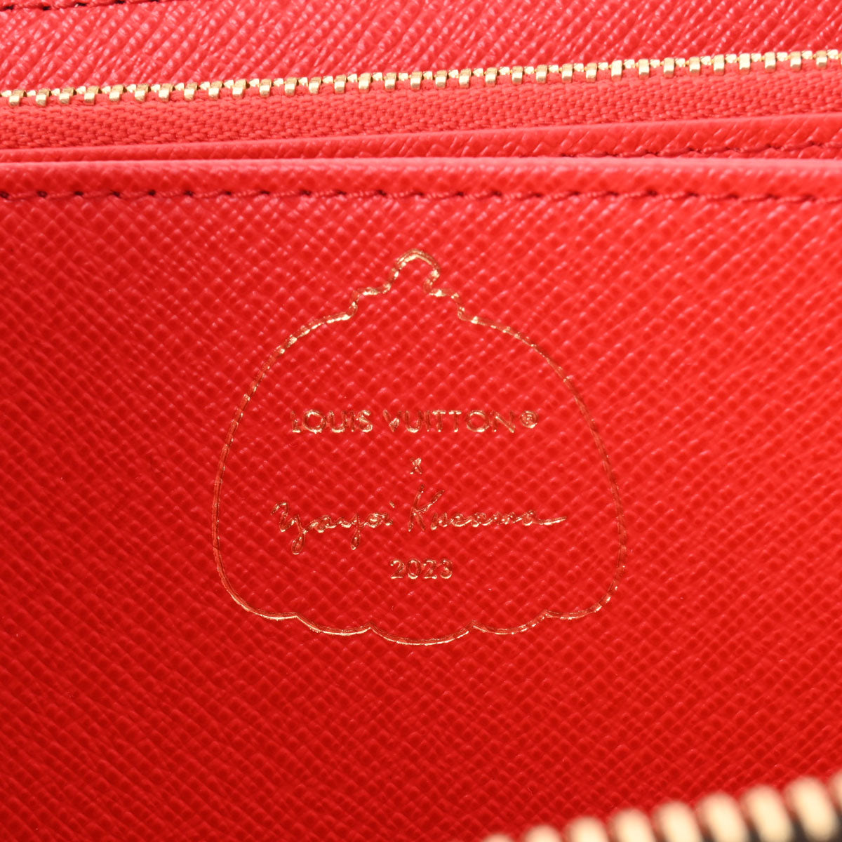 ルイヴィトンペインティッド ドット LV×YK 草間弥生 ジッピー