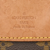 LOUIS VUITTON ルイヴィトン モノグラム モンスリ MM ブラウン M51136 レディース モノグラムキャンバス リュック・デイパック Bランク 中古 銀蔵