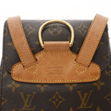 LOUIS VUITTON ルイヴィトン モノグラム モンスリ MM ブラウン M51136 レディース モノグラムキャンバス リュック・デイパック Bランク 中古 銀蔵