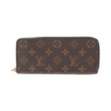 LOUIS VUITTON ルイヴィトン モノグラム ポルトフォイユ クレマンス ローズバレリーヌ M61298 レディース モノグラムキャンバス 長財布 新同 中古 銀蔵