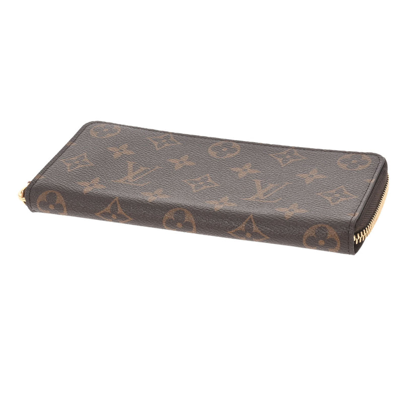 LOUIS VUITTON ルイヴィトン モノグラム ポルトフォイユ クレマンス ローズバレリーヌ M61298 レディース モノグラムキャンバス 長財布 新同 中古 銀蔵