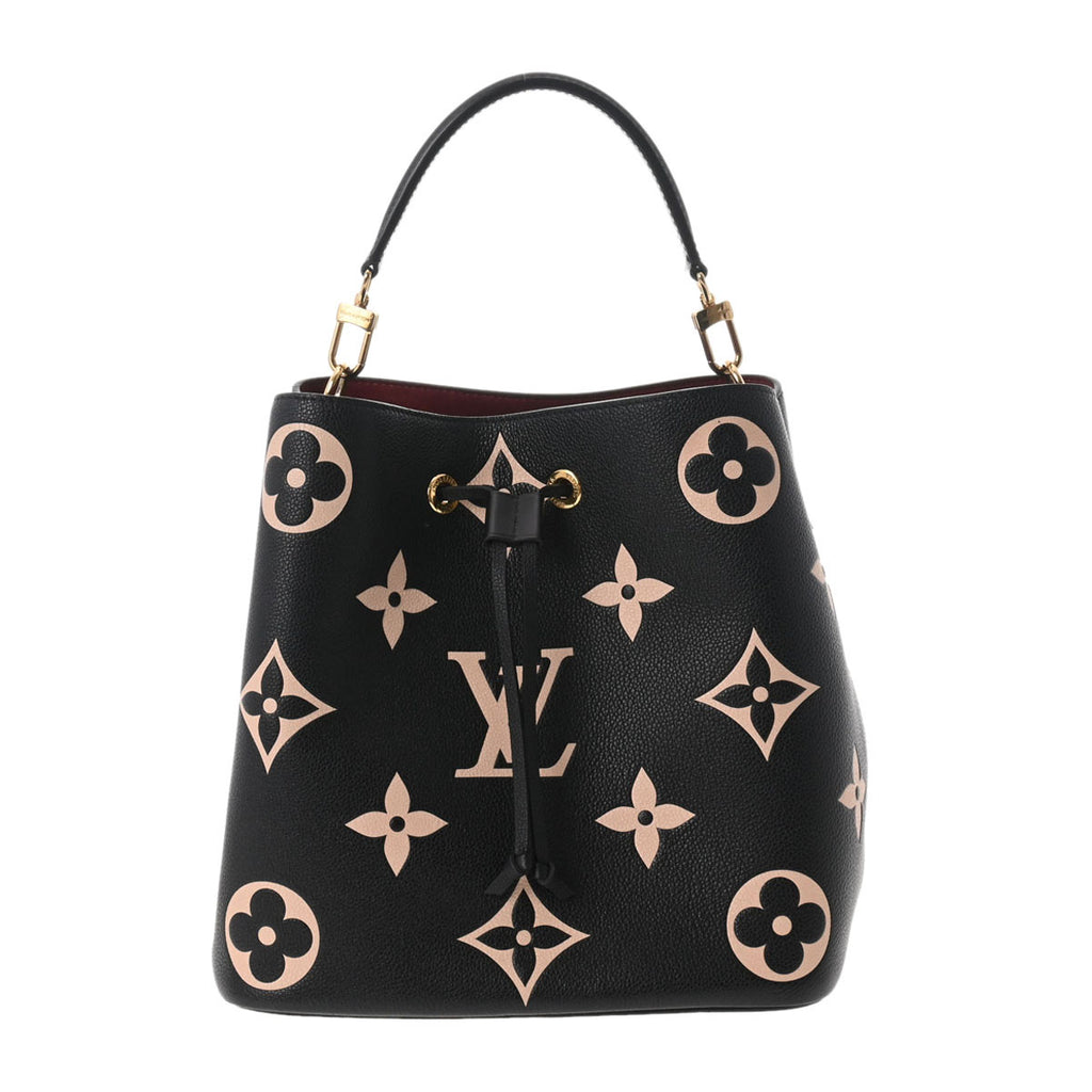 ルイヴィトンネオノエ MM 2WAY 43006 ブラック/ベージュ レディース グレインレザー ショルダーバッグ M45497 LOUIS  VUITTON 中古 – 銀蔵オンライン