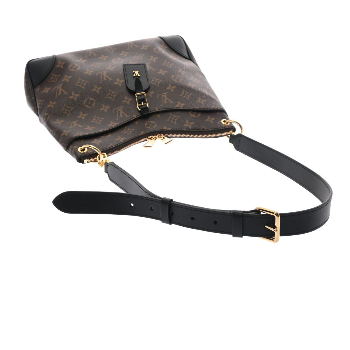 ルイヴィトンオデオン NM MM 14145 ブラウン/黒 レディース モノグラム