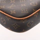 LOUIS VUITTON ルイヴィトン モノグラム ポシェットガンジュ ブラウン M51870 レディース モノグラムキャンバス ボディバッグ Aランク 中古 銀蔵