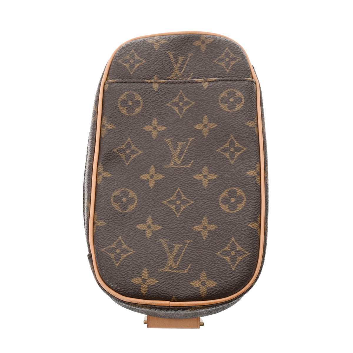 LOUIS VUITTON ルイヴィトン モノグラム ポシェットガンジュ ブラウン 