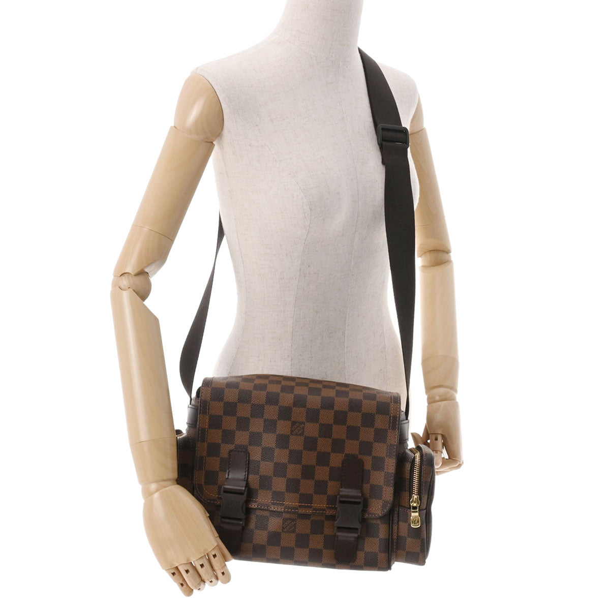 ルイヴィトンリポーター メルヴィール 14137 ブラウン ユニセックス