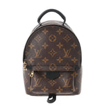 LOUIS VUITTON ルイヴィトン モノグラム パームスプリングス ミニ 旧型 ブラウン M41562 レディース モノグラムキャンバス リュック・デイパック Aランク 中古 銀蔵