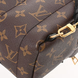 LOUIS VUITTON ルイヴィトン モノグラム パームスプリングス ミニ 旧型 ブラウン M41562 レディース モノグラムキャンバス リュック・デイパック Aランク 中古 銀蔵