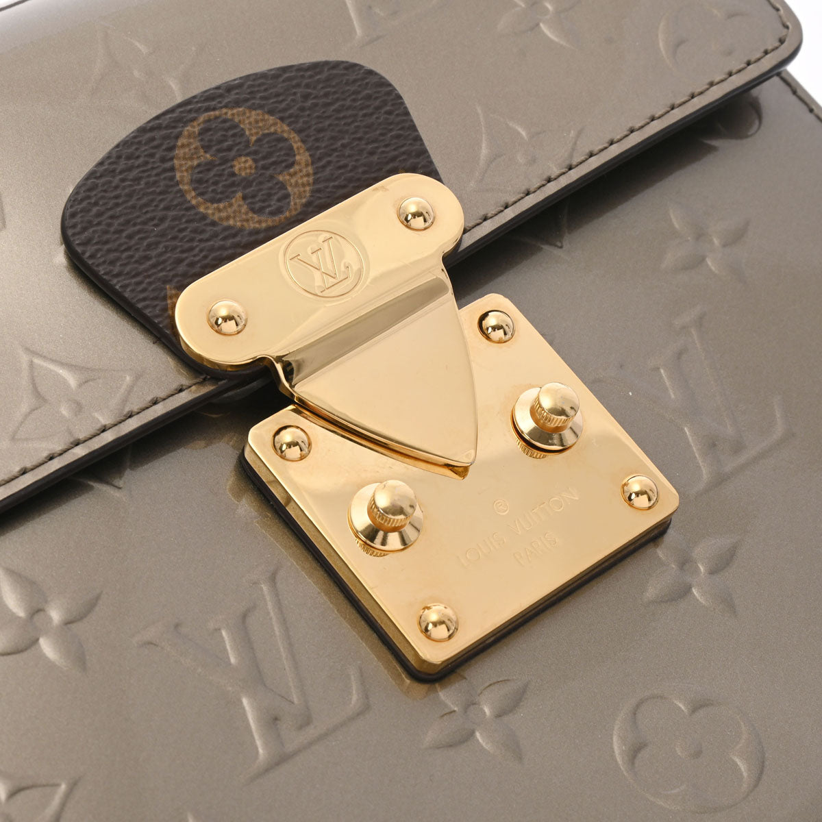 ルイヴィトンスプリングストリート PM メタリックグレー レディース