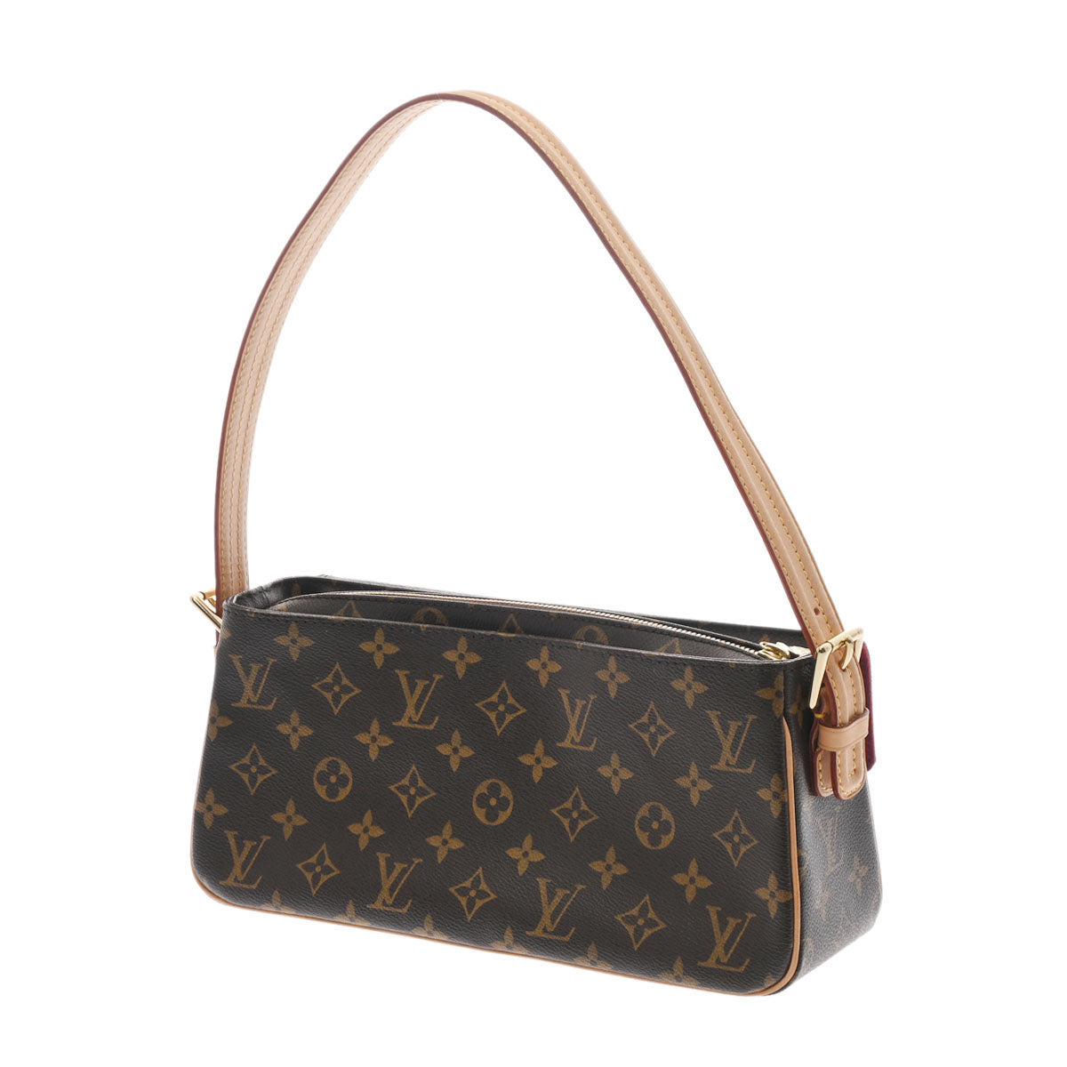 ルイ・ヴィトン LOUIS VUITTON ヴィヴァシテMM M51164 ブラウン モノグラムキャンバス レディース ショルダーバッグ ルイ・ヴィトン LOUIS VUITTON ヴィバシテMM M51164 ブラウン