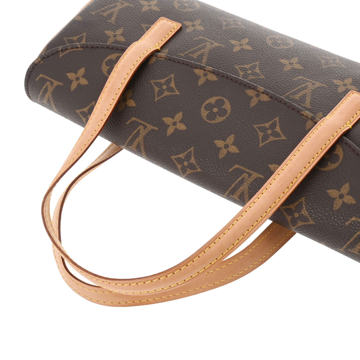 格安購入 LOUIS VUITTON ルイヴィトン モノグラム ソナチネ ブラウン