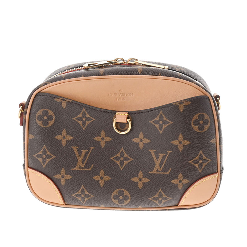 LOUIS VUITTON ドーヴィル モノグラム ハンドバッグ ボストンバッグ ...