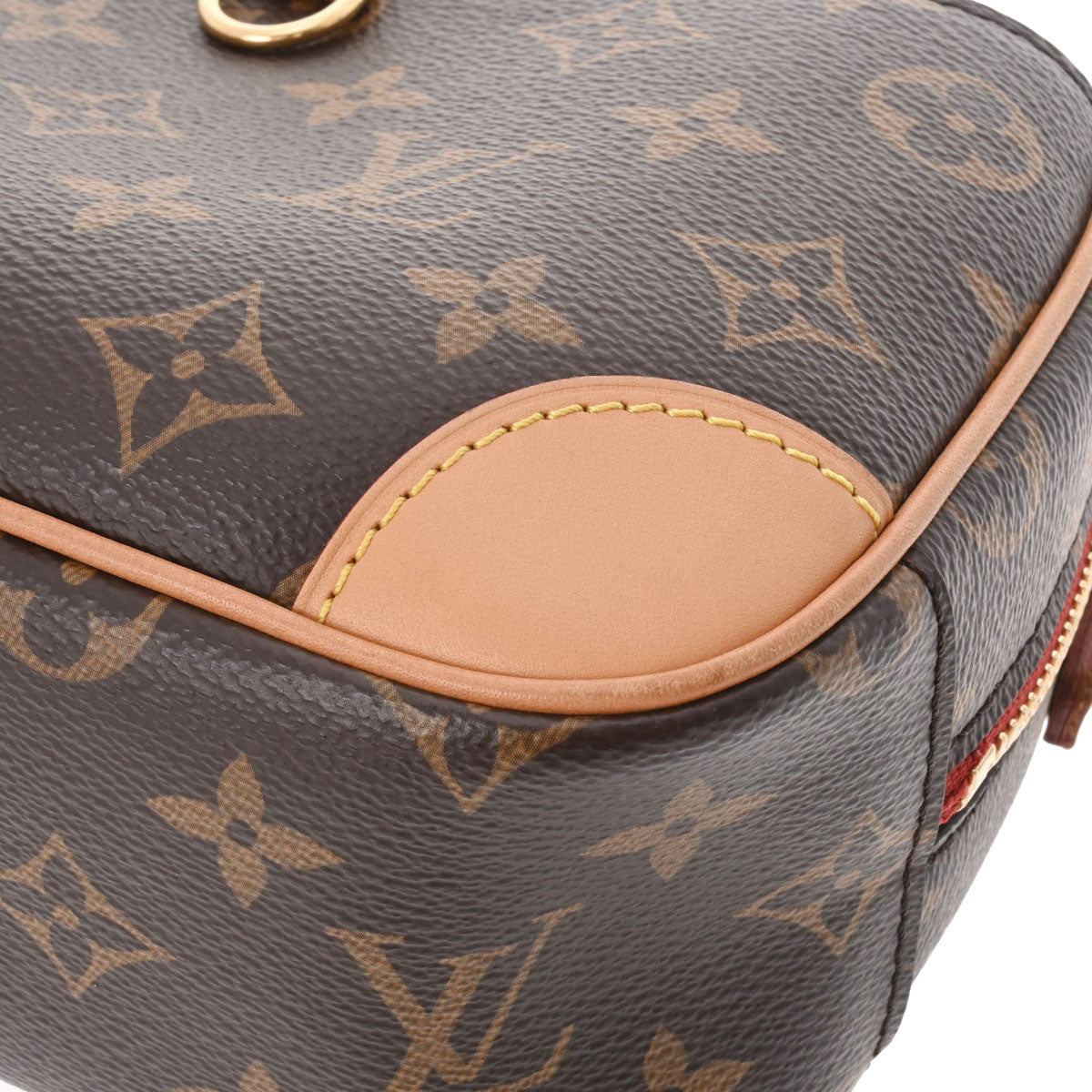 ルイヴィトンドーヴィル MINI 14145 ブラウン レディース モノグラムキャンバス ショルダーバッグ M45528 LOUIS VUITTON  中古 – 銀蔵オンライン