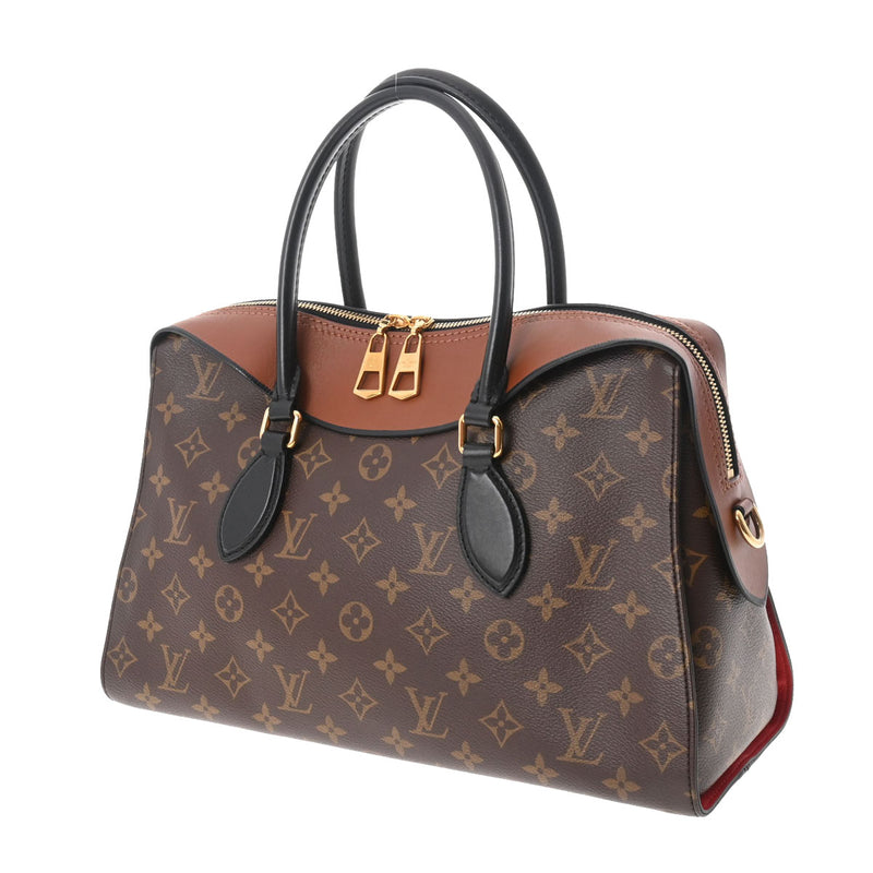 LOUIS VUITTON ルイヴィトン モノグラム テュイルリートート キャラメル M41456 レディース モノグラムキャンバス 2WAYバッグ Aランク 中古 銀蔵