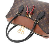 LOUIS VUITTON ルイヴィトン モノグラム テュイルリートート キャラメル M41456 レディース モノグラムキャンバス 2WAYバッグ Aランク 中古 銀蔵