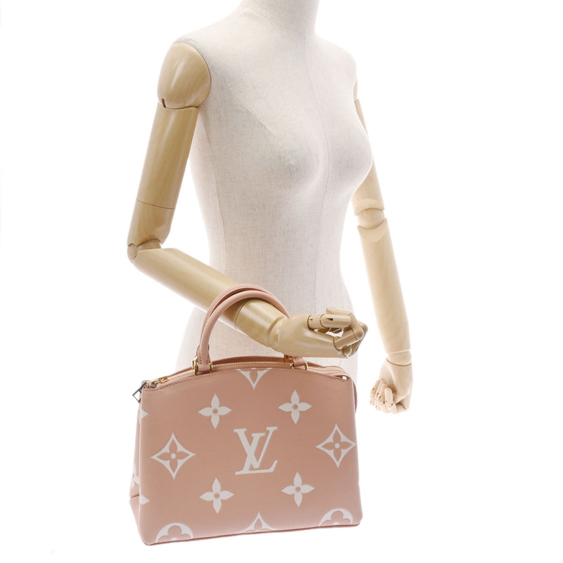 LOUIS VUITTON ルイヴィトン モノグラム アンプラント プティパレ PM ローズトリアノン/クレーム M46353 レディース モノグラムアンプラント 2WAYバッグ 未使用 銀蔵