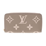 LOUIS VUITTON ルイヴィトン モノグラム アンプラント ジッピーウォレット トゥルトレール/クレーム M69794 レディース レザー 長財布 Aランク 中古 銀蔵