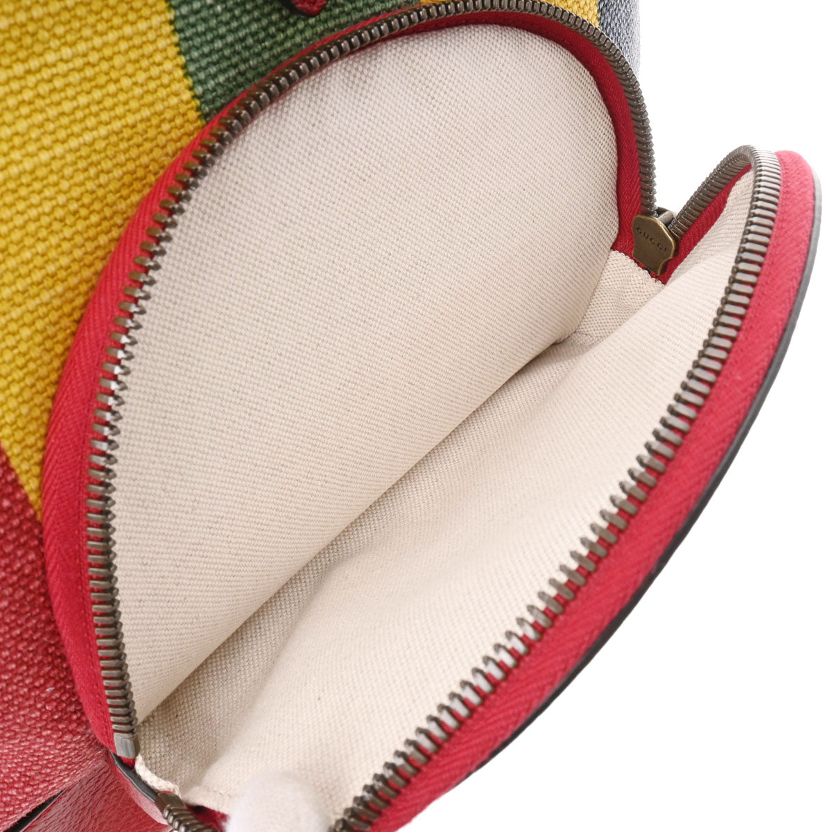 GUCCI イエロー レザー バックパック イエロー（黄色）系 GUCCI(グッチ) バックパック・リュック