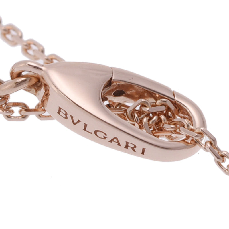 BVLGARI BVLGARI ブルガリ ディーヴァドリーム オニキス 2連チェーン レディース K18ピンクゴールド ブレスレット Aランク  銀蔵